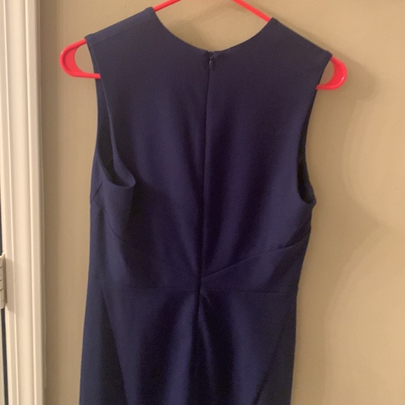 BNWT M.M. LAFLEUR deep indigo Blue size 6 dress sleeveless dress. - Picture 5 of 8